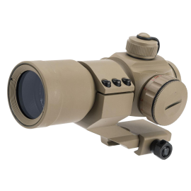 Matrix Military Type 1x30 Red & Green Dot Sight w QD Cantilever Mount - Desert