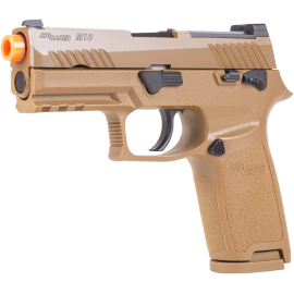 SIG Sauer ProForce P320 M18 MHS Airsoft GBB Pistol (Model: Tan / Green Gas)